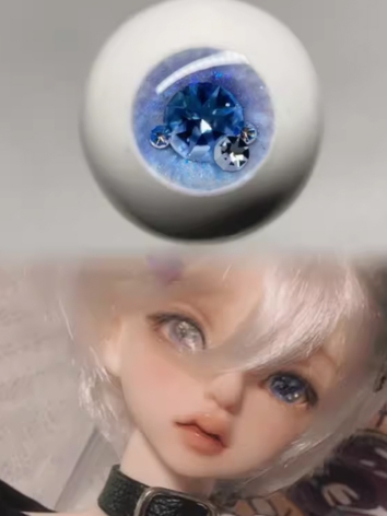 BJD Plaster Resin Blue Eyes 12mm 14m 16mm 18mm Eyeballs for Ball-jointed Doll