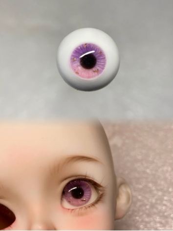 BJD Plaster Resin Purple Ey...