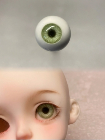 BJD Plaster Resin Green Eyes 10mm 12mm 14m 16mm 18mm Eyeballs for Ball-jointed Doll