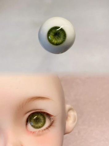 BJD Resin Green Eyes 10mm 12mm 14m 16mm 18mm Eyeballs for Ball-jointed Doll