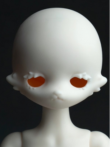 BJD Head Little Wolf Ow Woo...