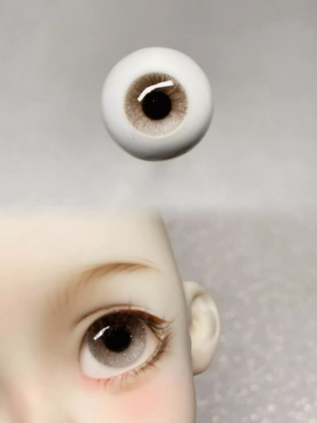 BJD Resin Gray Eyes 10mm 12mm 14m 16mm 18mm Eyeballs for Ball-jointed Doll