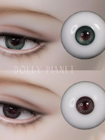 BJD Eyes Glass Eyes 14mm Eyeballs for Ball-jointed Doll