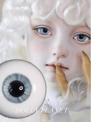 BJD Eyes Blue Glass Eyes 12mm 14mm 16mm Eyeballs for Ball-jointed Doll