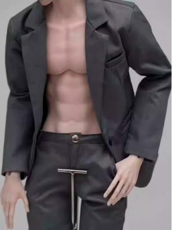 BJD Clothes Male Black Whit...