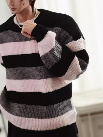 BJD Clothes Stripe Sweater ...