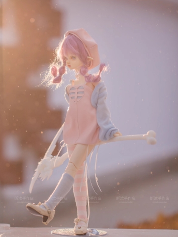 BJD Clothes Pink and Blue T...