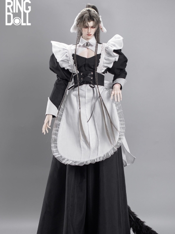 BJD Clothes Maid Dress Suit...