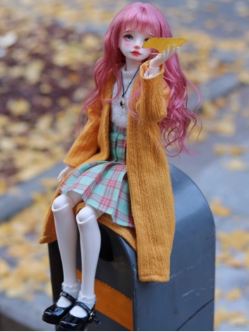 BJD Clothes Autumn Yellow T...