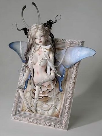 BJD Fullset B Butterfly Chest Model-Illusion 43cm Girl Ball Jointed Doll