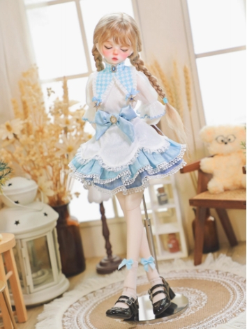 BJD Clothes Blue Fantasy Dr...