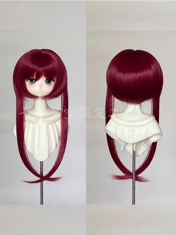 BJD Wig Red High Temerature...