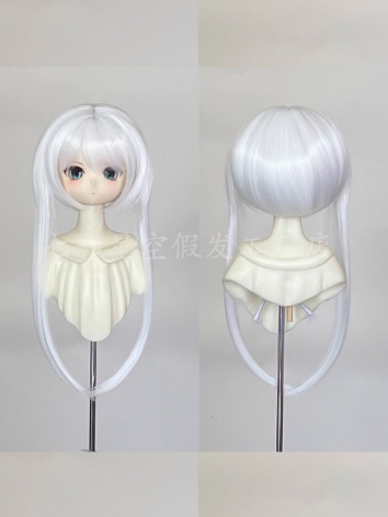 BJD Wig White High Temeratu...