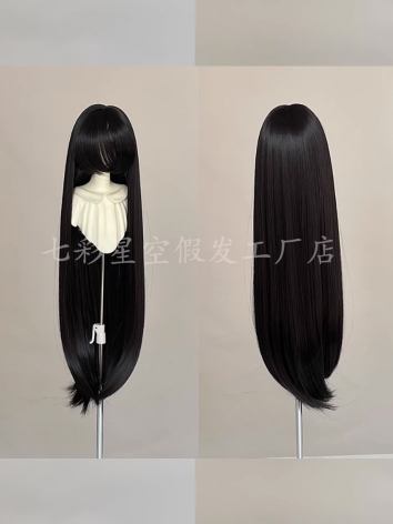 BJD Wig Black High Temeratu...