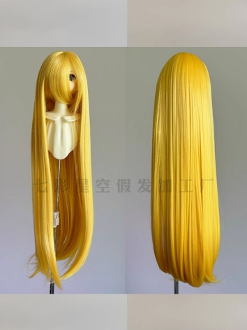 BJD Wig Yellow High Temerat...