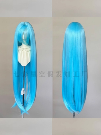 BJD Wig Blue High Temeratur...