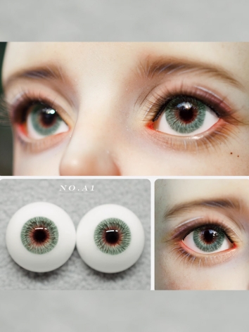 BJD Plaster Eyes 10mm 12mm 14mm 16mm 18mm Eyeballs for Ball-jointed Doll