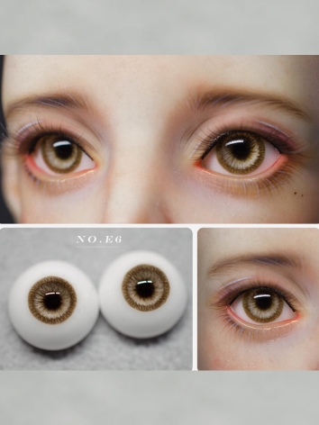 BJD Plaster Brown Eyes 10mm...