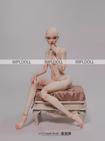 BJD Body 1/4 Female Body 45cm Girl Ball-jointed Doll