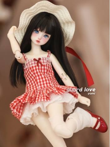 BJD Clothes Yomi Outfit Girl Dress Set for MSD Size Ball-jointed Doll