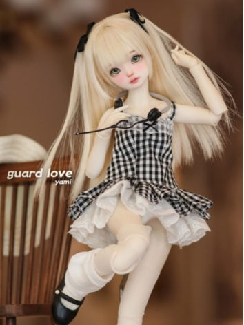 BJD Clothes Yami Outfit Girl Dress Set for MSD Size Ball-jointed Doll