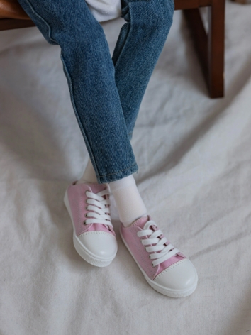 BJD Shoes Boy Girl Pink Lac...