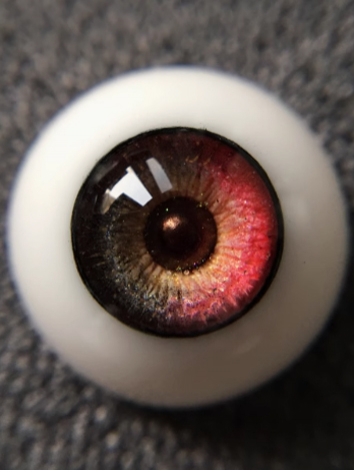 BJD Resin Red Gold Eyes 12mm 14m 16mm 18mm Eyeballs for Ball-jointed Doll