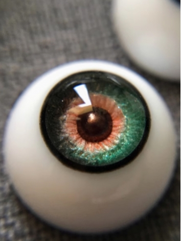 BJD Resin Green Orange Eyes 12mm 14m 16mm 18mm Eyeballs for Ball-jointed Doll