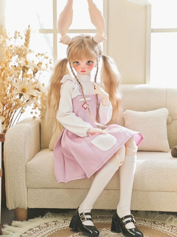 BJD Clothes Girl【Hospital Series】Pink Female Nurse Uniform for MSD Size Ball-jointed Doll