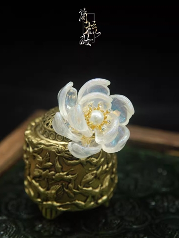 BJD Decoration Ancient Style Wintersweet Flower Hairpin for SD MSD Size Ball-jointed doll