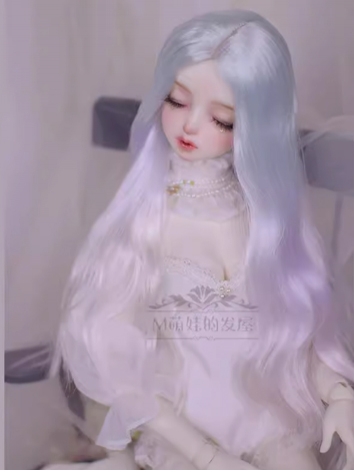 BJD Wig Girl Gradient Color...