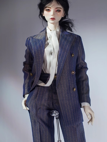 BJD Clothes Female Stripe S...