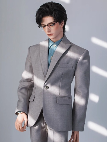 BJD Clothes Male Light Gray...