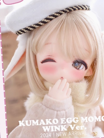 BJD Head Egg Momo Wink Head...