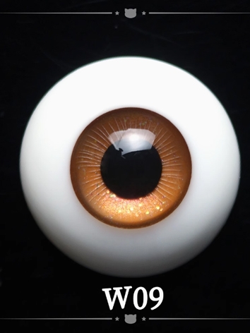 BJD Resin Brown Eyes W09 12mm 14mm 16mm 18mm 20mm Eyeballs for Ball-jointed Doll