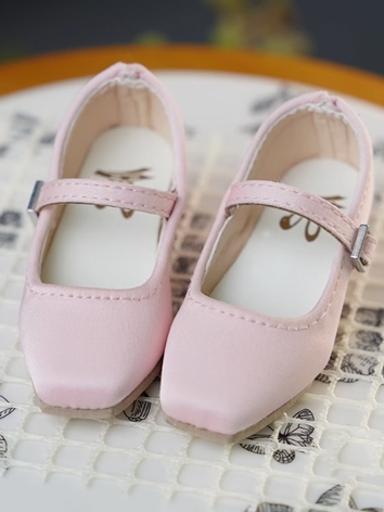 BJD Shoes Female Pink White...