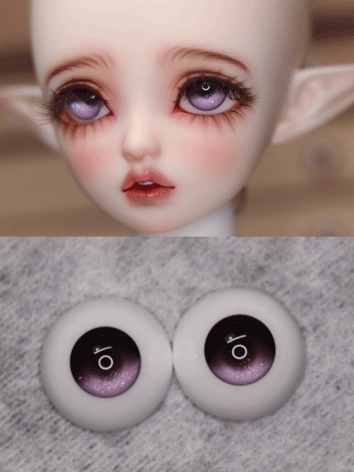 BJD Plaster Eyes A22 Black Purple 8mm 10mm 12mm 14mm 16mm 18mm 20mm Eyeballs for Ball-jointed Doll