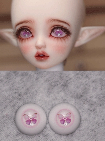 BJD Plaster Eyes A24 Butterfly 12mm 14mm 16mm 18mm 20mm Eyeballs for Ball-jointed Doll