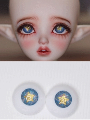 BJD Plaster Blue Eyes A25 S...