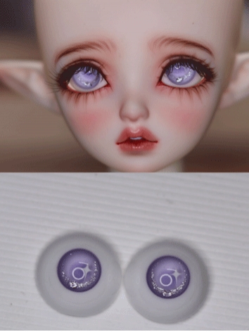 BJD Plaster Purple Eyes A26...