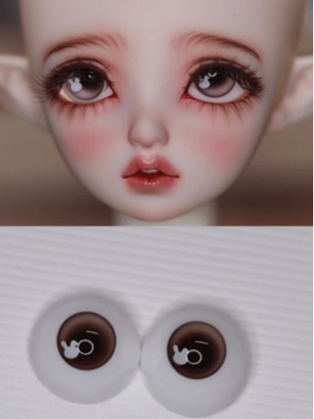 BJD Plaster Eyes A28 8mm 10mm 12mm 14mm 16mm 18mm 20mm Eyeballs for Ball-jointed Doll