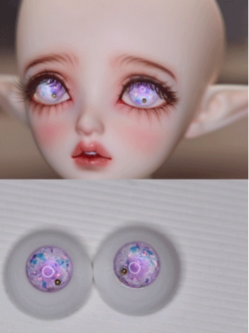 BJD Plaster Purple Eyes A29...