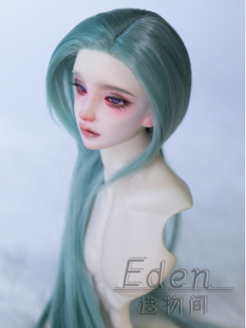 BJD Male Mint Basic Wig High Temperature Wolf Tail Hair for SD Size Ball-jointed Doll