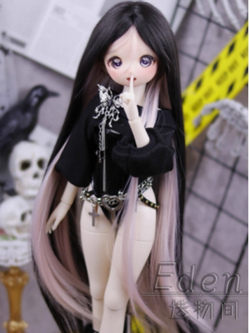 BJD Female Basic Black Pink...