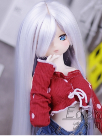 BJD Female Basic White Blue...