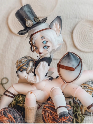 5% OFF BJD Fullset Spider-Cat 23.5cm Ball Jointed Doll