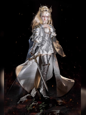 BJD Clothes Female Royal Knight Kelly Outfit for 60/62/65cm SD Size Ball-jointed Doll