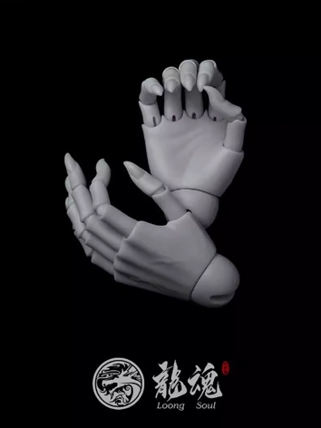 BJD Monster Nian Ball Jointed Hands HB-73-20 for 70cm 73cm Male Ball Jointed Doll