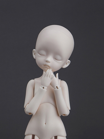 BJD 1/6 Sleeping Peach Head Ball-jointed Doll