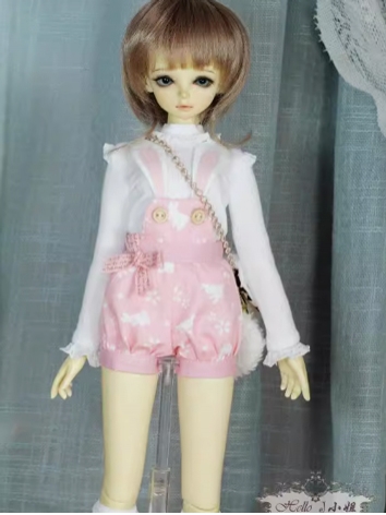 BJD Clothes Girl White Pink...